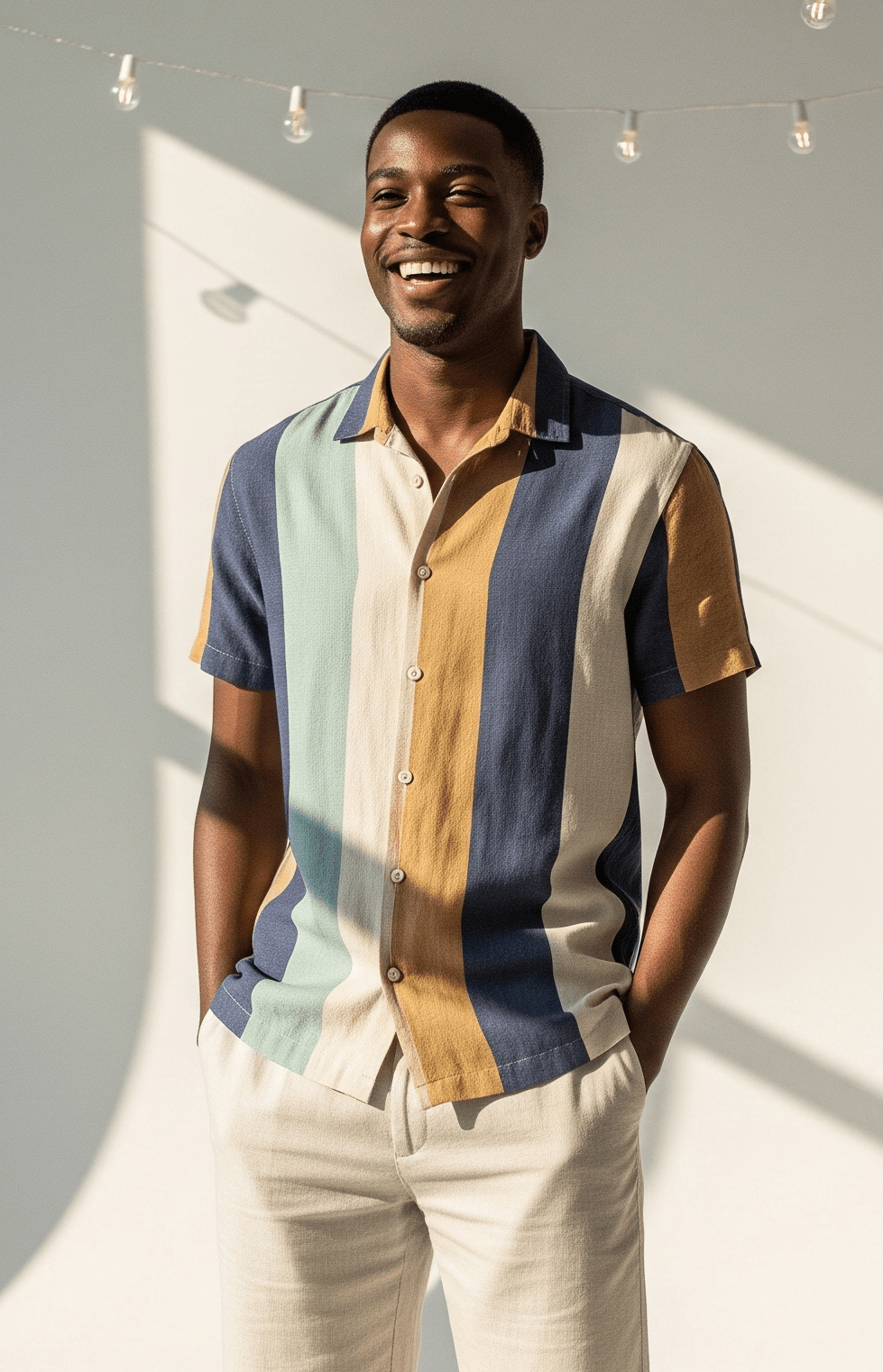 Mayfair Linen Shirt – Tailored Elegance, British Soul – by Luzvane | Luzvane Official